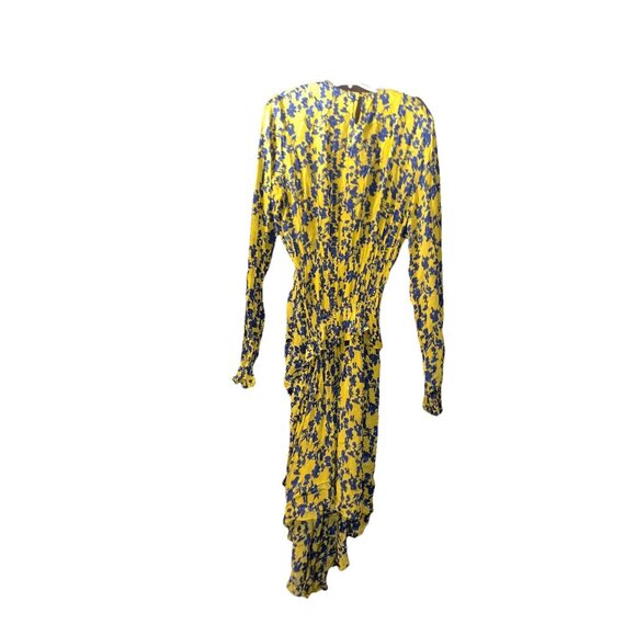 Preen Line Floral Print Midi Length Dress Medium - Picture 3 of 4